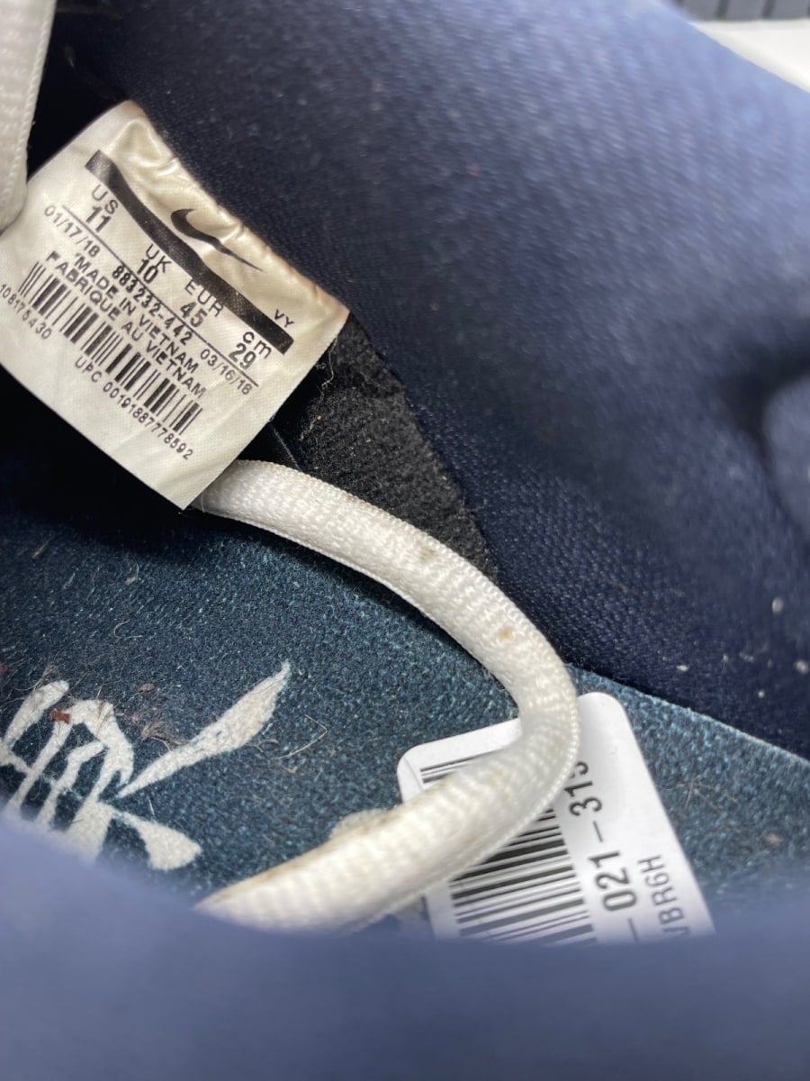 Nike SB Dunk Low Murasaki Ride Life 11 (Moderately Worn Pre-Owned)NikeDark Obsidian/Dark Obsidian-White - Image 8