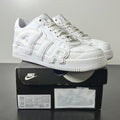 Nike Air Force 1 Low Cactus Plant Flea Market White (2024) 10 (Heavily Worn Pre-Owned)NikeWhite/White-Light Bone - Image 1