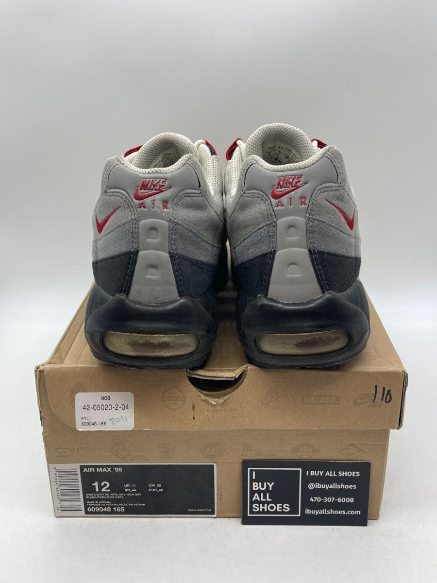 Nike Air Max 95 Team Orange (2009) 12 (Moderately Worn Pre-Owned) - Image 3