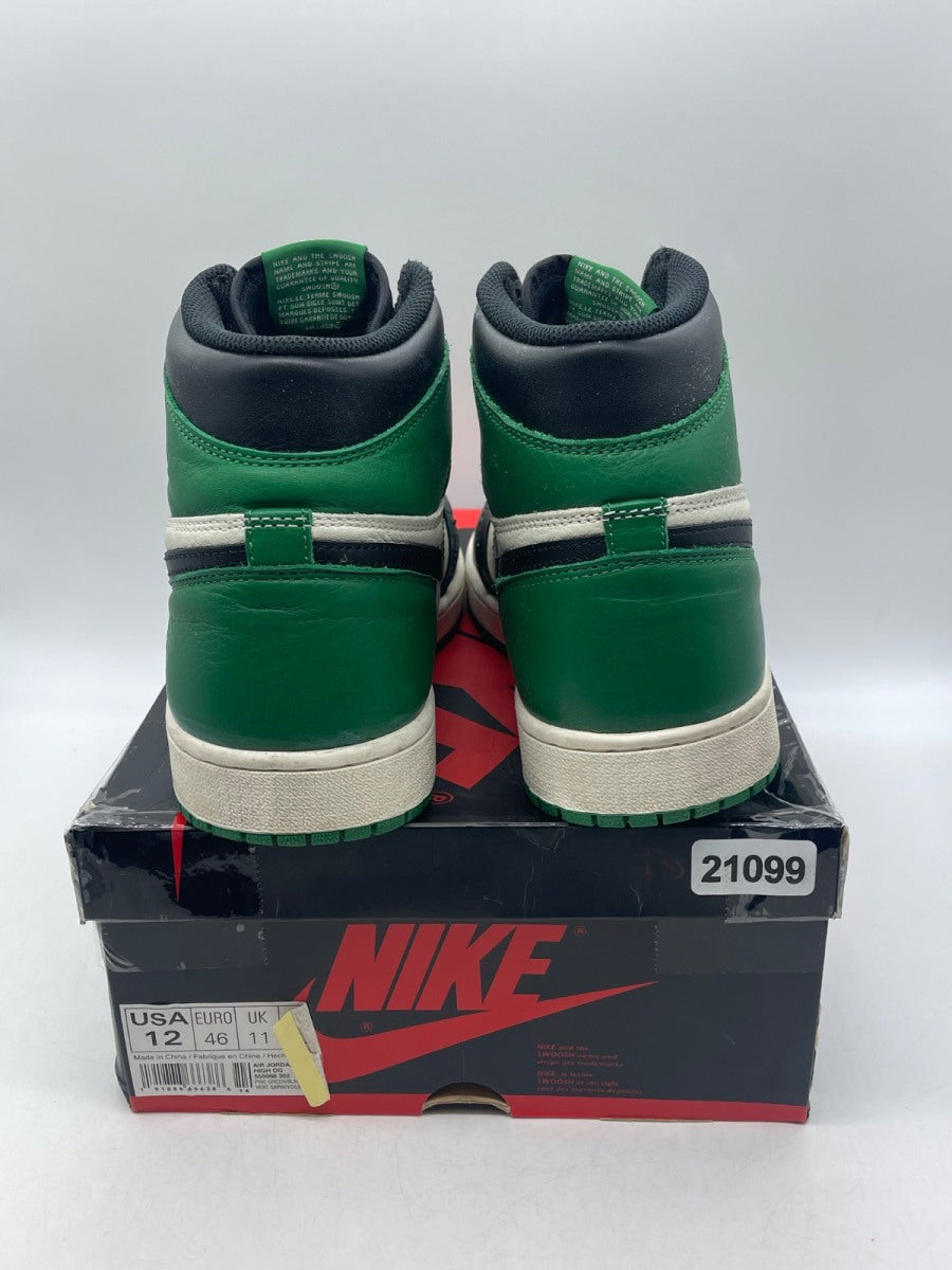 Jordan 1 Retro High Pine Green 12 (Moderately Worn Pre-Owned) - Image 3