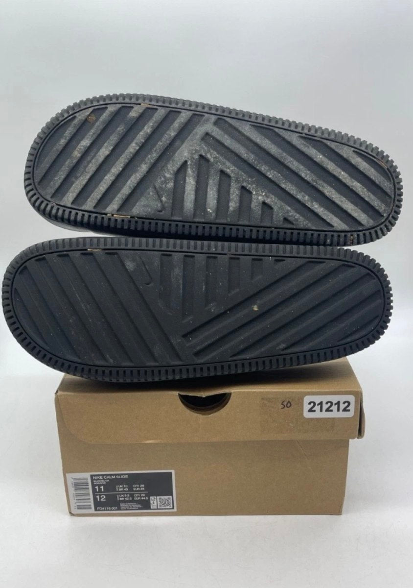 Nike Calm Slide Black 10 (Lightly Worn Pre-Owned)NikeBlack/Black - Image 8