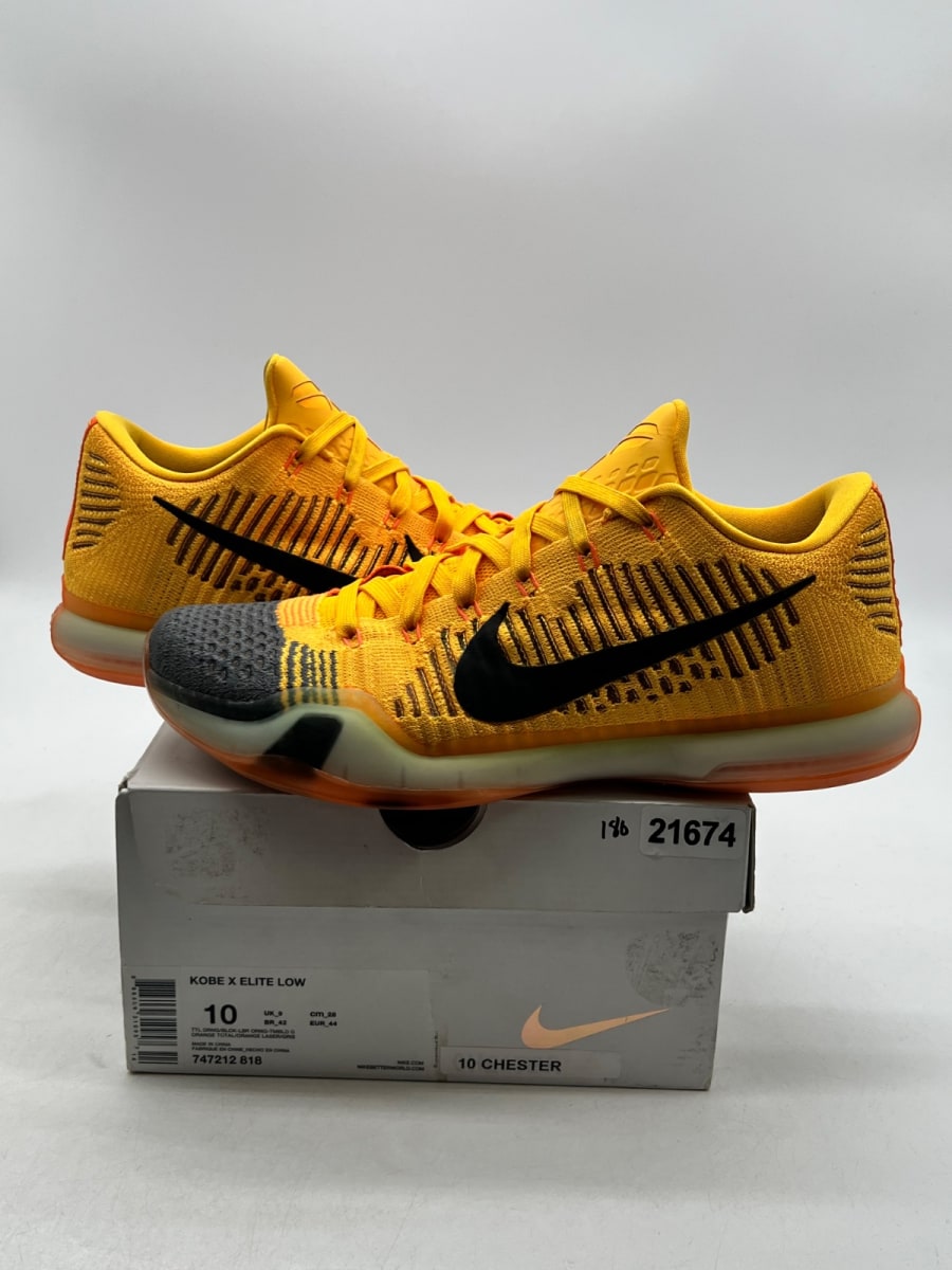 Nike Kobe 10 Elite Chester 10 (Lightly Worn Pre-Owned) - Image 1