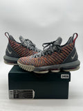 Nike LeBron 16 Multi-Color 11 (Lightly Worn Pre-Owned)NikeMulti-Color/Metallic Silver-Cool Grey - Image 1