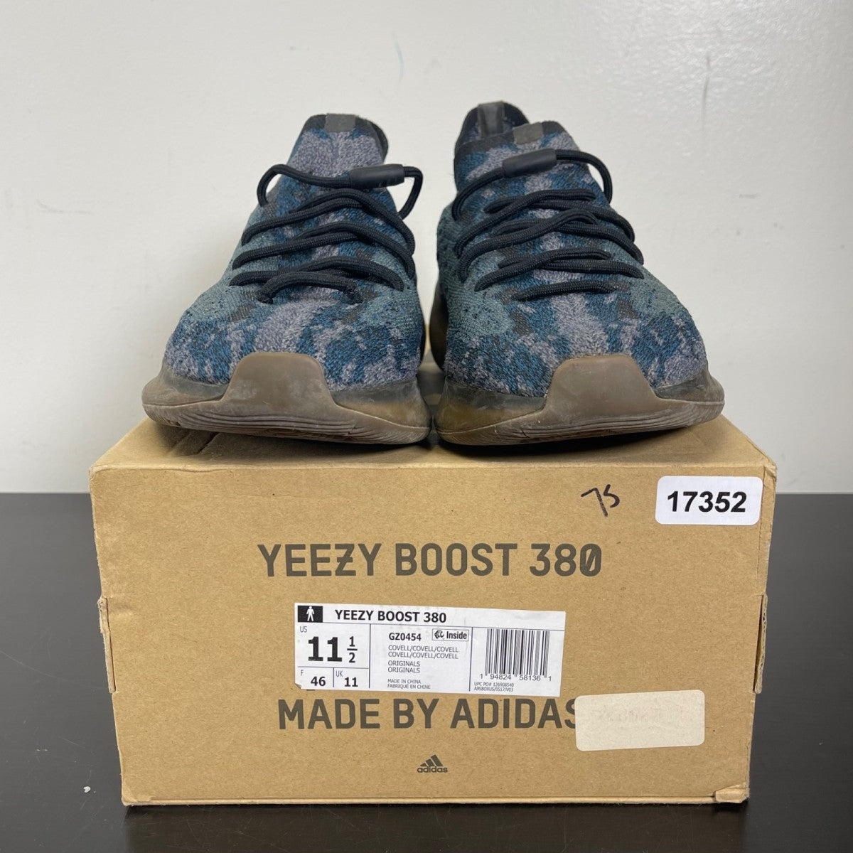 adidas Yeezy Boost 380 Covellite 11.5 (Moderately Worn Pre-Owned)adidasCovellite/Covellite/Covellite - Image 2