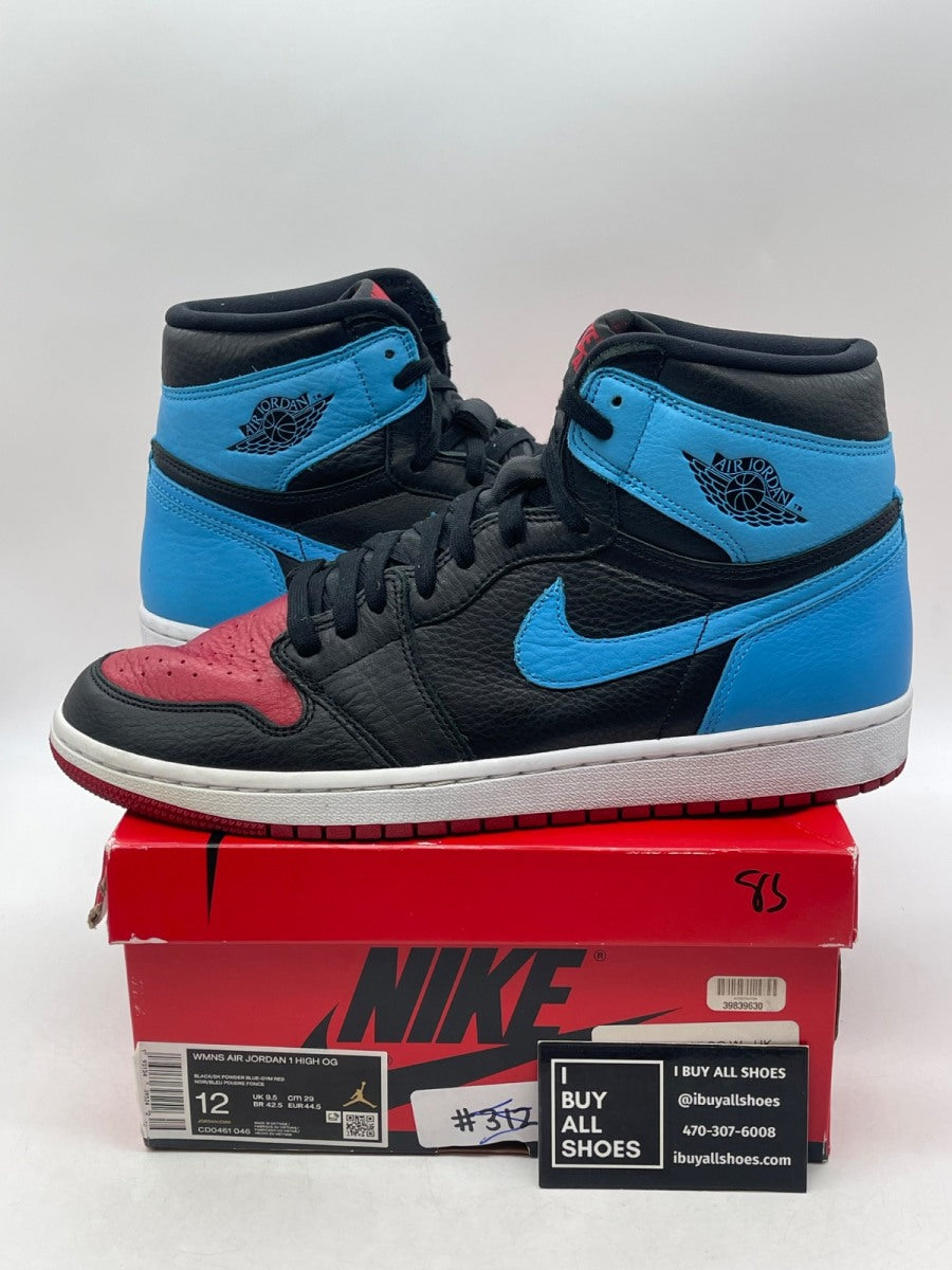Jordan 1 Retro High NC to Chi (Women's) 12W (Heavily Worn Pre-Owned) - Image 1