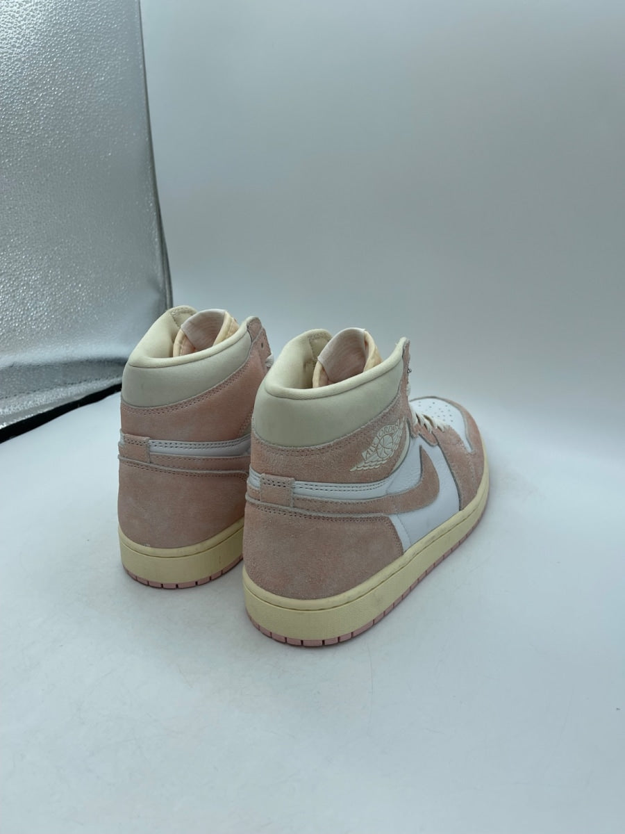Jordan 1 Retro High OG Washed Pink (Women's) 10.5W (Moderately Worn Pre-Owned)JordanAtmosphere/White/Muslin/Sail - Image 5
