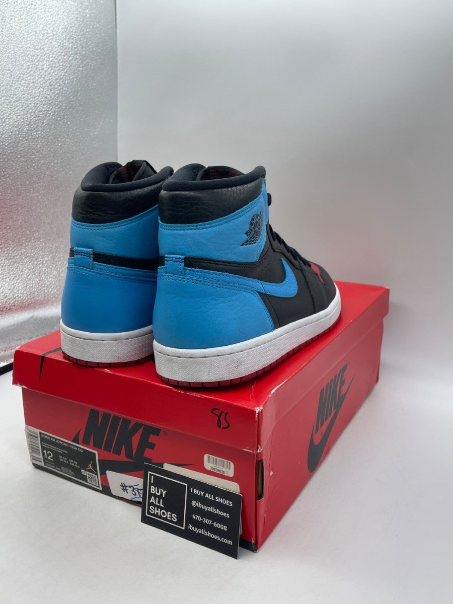 Jordan 1 Retro High NC to Chi (Women's) 12W (Heavily Worn Pre-Owned) - Image 5