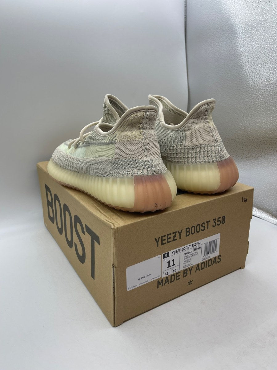 adidas Yeezy Boost 350 V2 Citrin (Non-Reflective) 11 (Moderately Worn Pre-Owned)adidasCitrin/Citrin/Citrin - Image 4