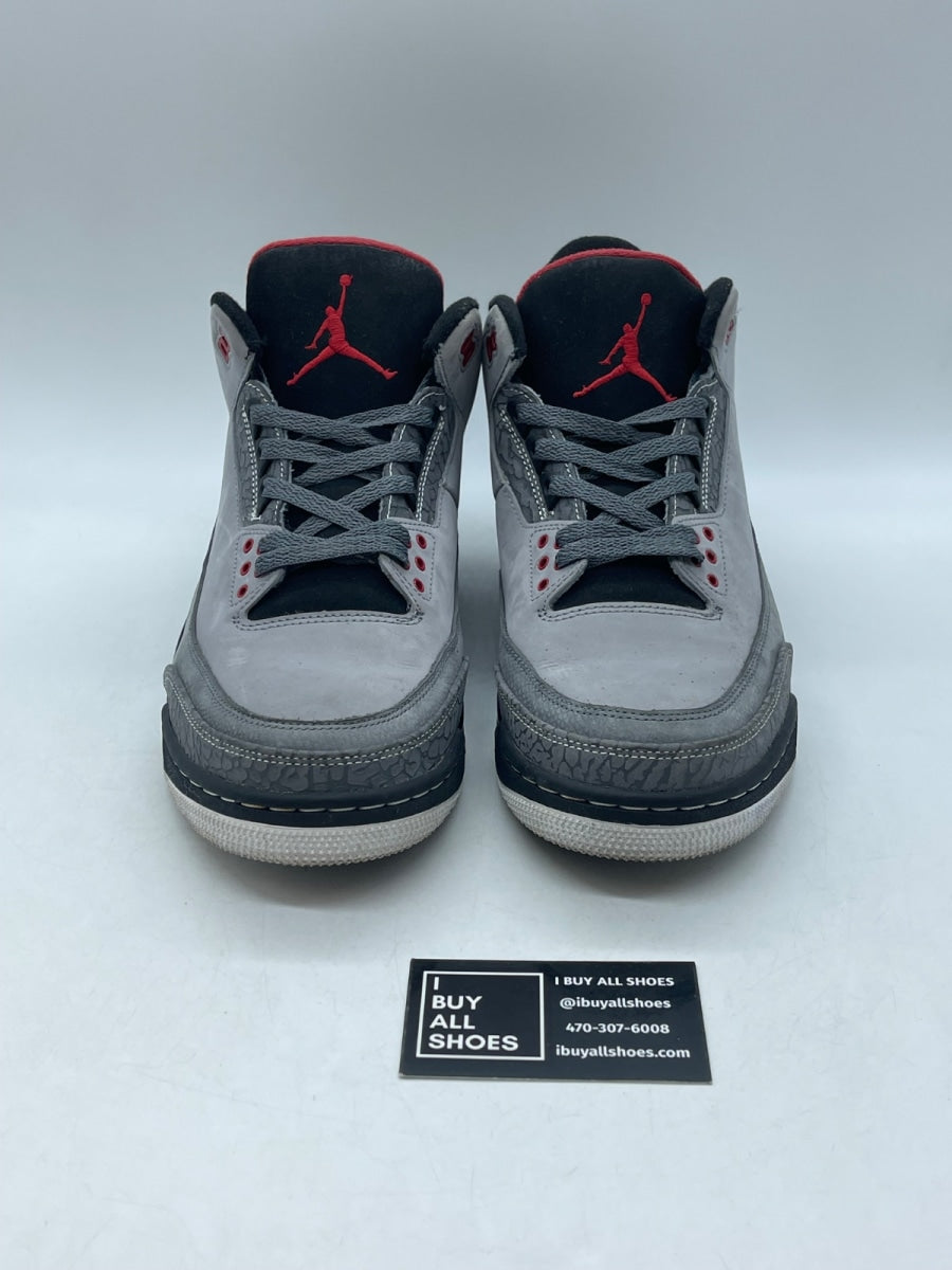 Jordan 3 Retro Stealth 12.5 (Moderately Worn Pre-Owned) - Image 2