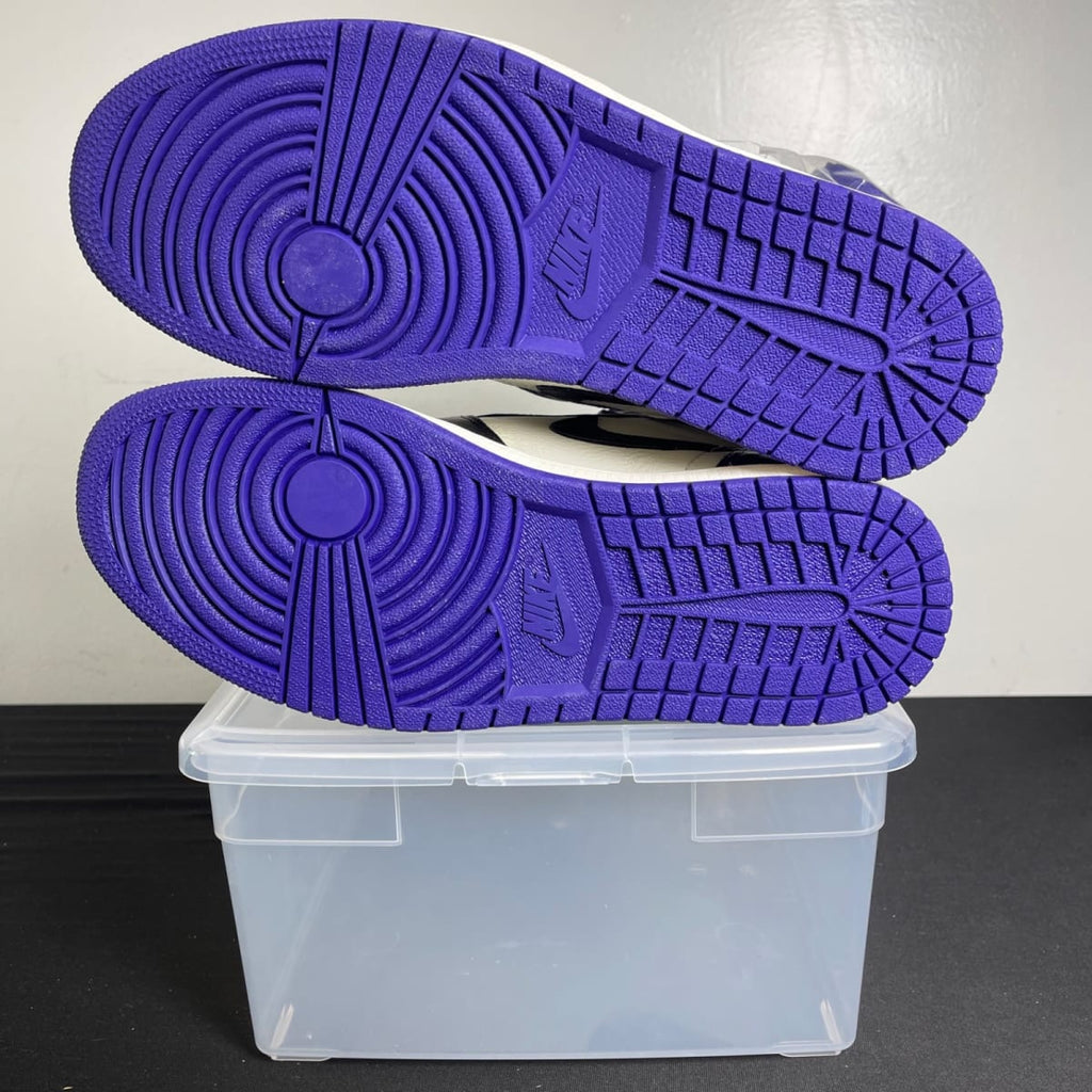 Jordan 1 Retro High Court Purple (Size 10) - aux