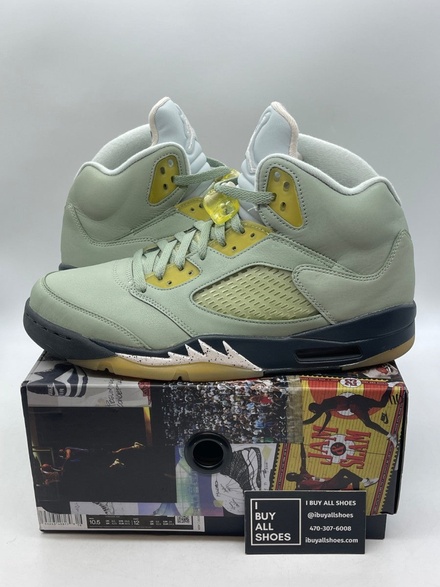 Jordan 5 Retro Jade Horizon 10.5 (Moderately Worn Pre-Owned) - Image 1