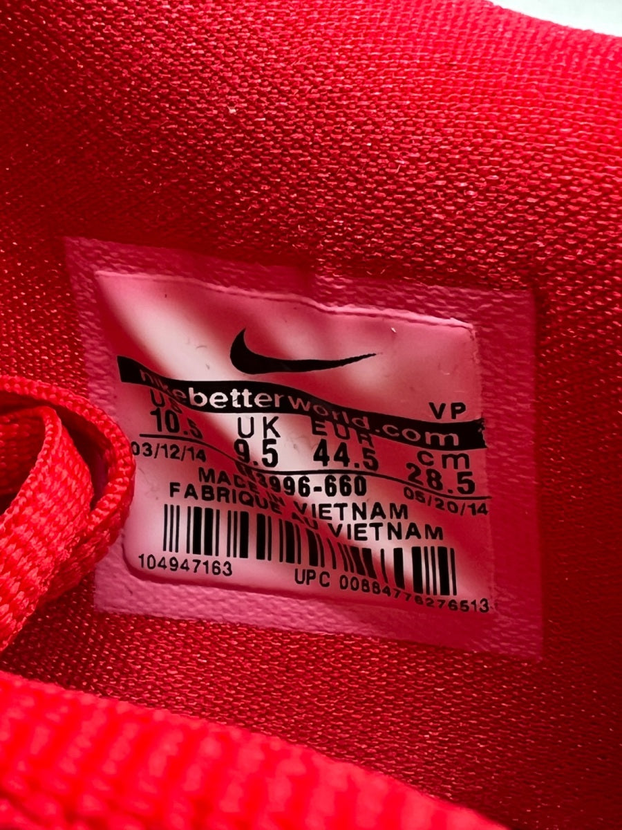 Nike KD 7 Global Game 10.5 (Moderately Worn Pre-Owned)NikeAction Red/Metallic Silver - Image 7