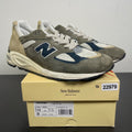 New Balance 990v2 MiUSA Grey Tan 13 (Moderately Worn Pre-Owned)New BalanceGrey/Tan - Image 1