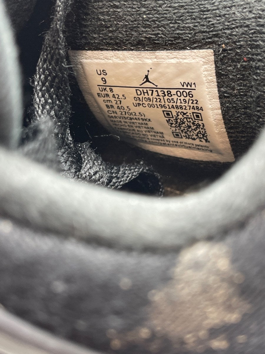Jordan 4 Retro SE Black Canvas 9 (Heavily Worn Pre-Owned) - Image 8