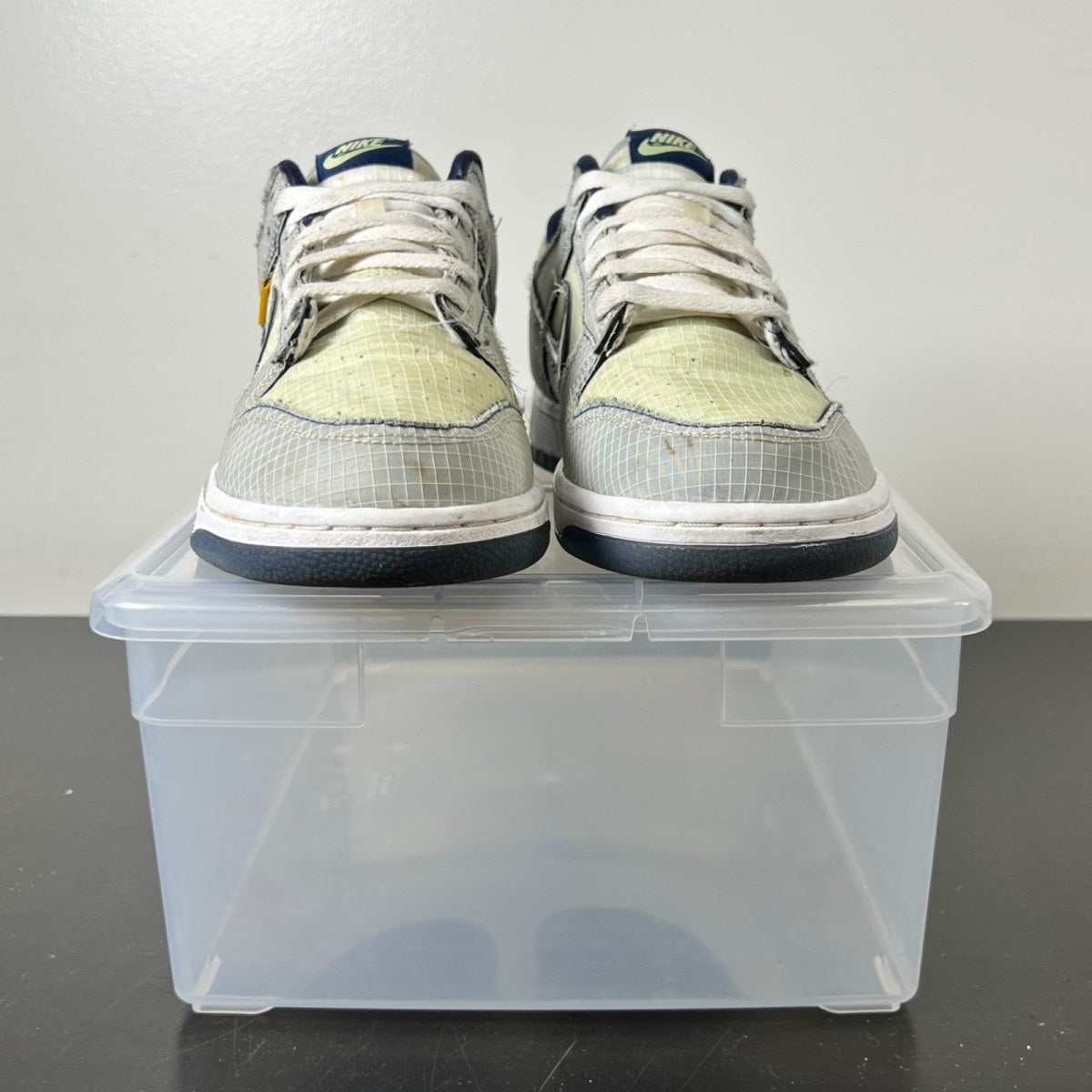 Nike Dunk Low Union Passport Pack Pistachio 9.5 (Heavily Worn Pre-Owned)NikeMidnight Navy/Marine Minuit - Image 2