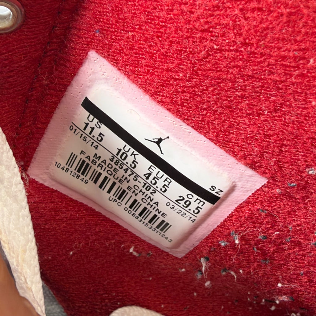 Jordan 2 Retro White Red (2014) (Size 11.5) - Image 6