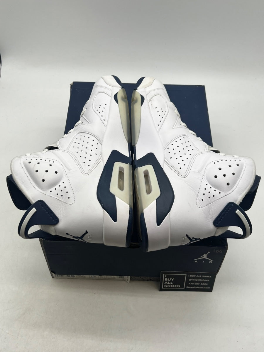 Jordan 6 Retro Midnight Navy (2022) 12 (Moderately Worn Pre-Owned) - Image 7