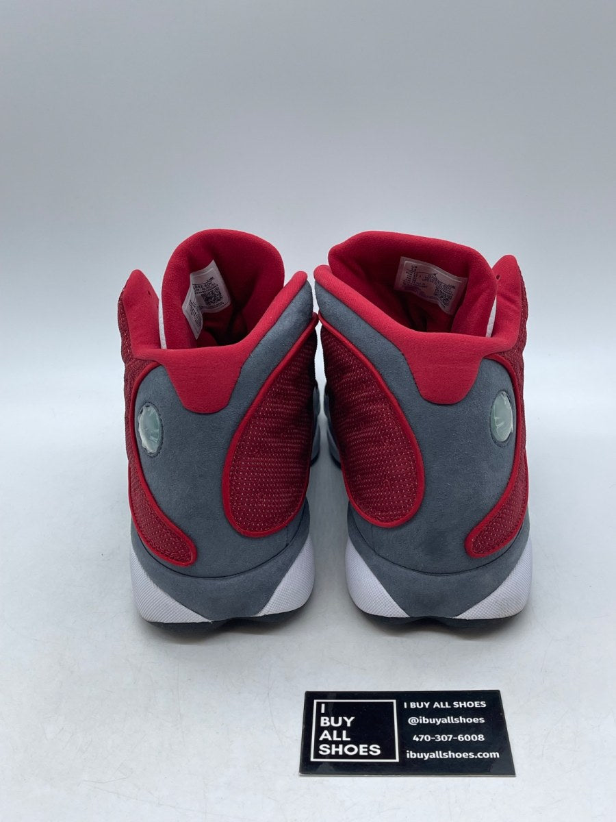 Jordan 13 Retro Gym Red Flint Grey 13 (Moderately Worn Pre-Owned) - Image 3