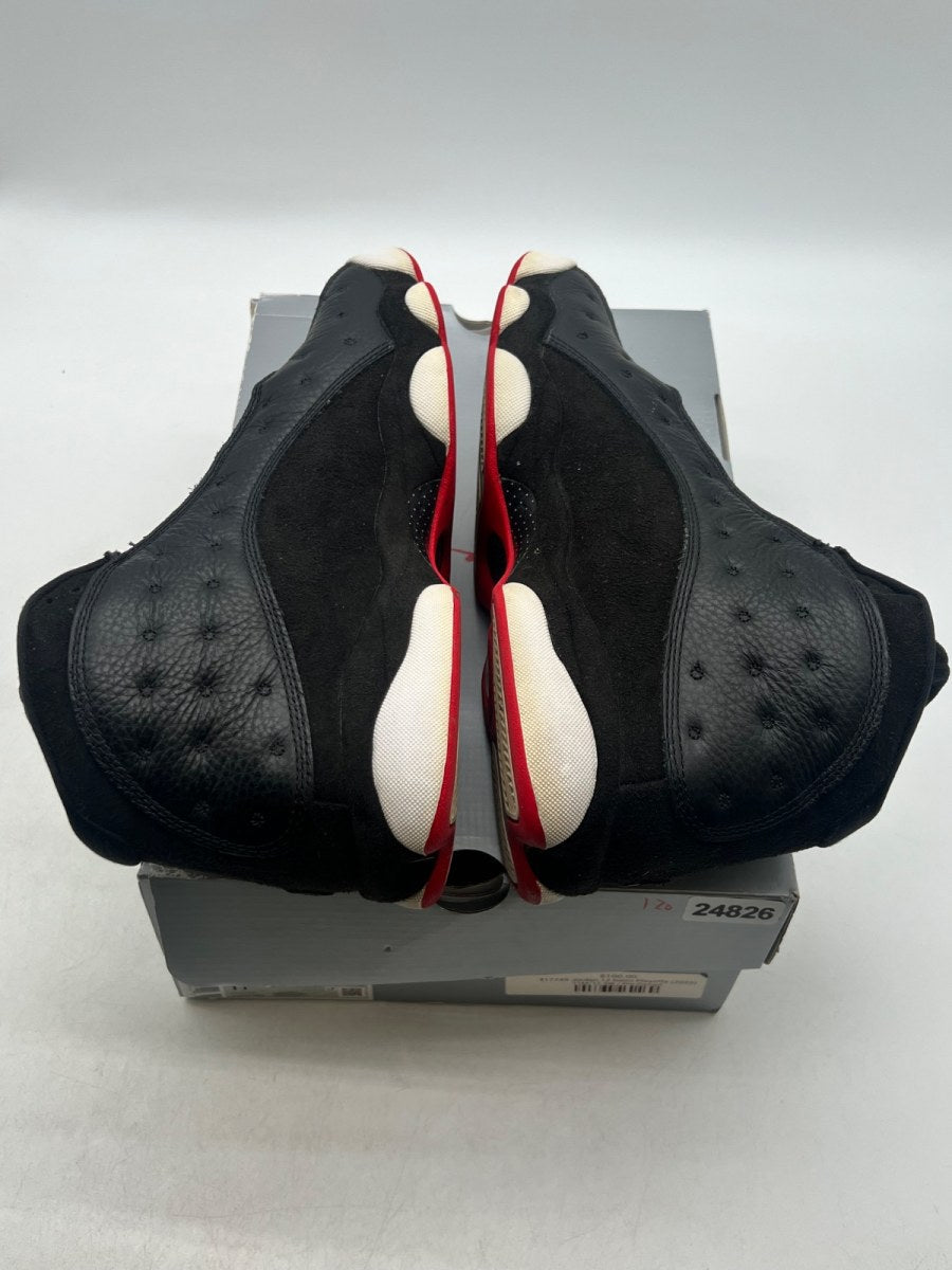 Jordan 13 Retro Playoffs (2023) 11 (Heavily Worn Pre-Owned)JordanBlack/Varsity Red-White-Vibrant Yellow - Image 7