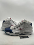 Reebok Question Mid Blue Toe (2016) 14 (Moderately Worn Pre-Owned)
