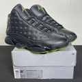 Jordan 13 Retro Altitude (2017) 8.5 (Moderately Worn Pre-Owned)JordanBlack/Altitude Green - Image 1
