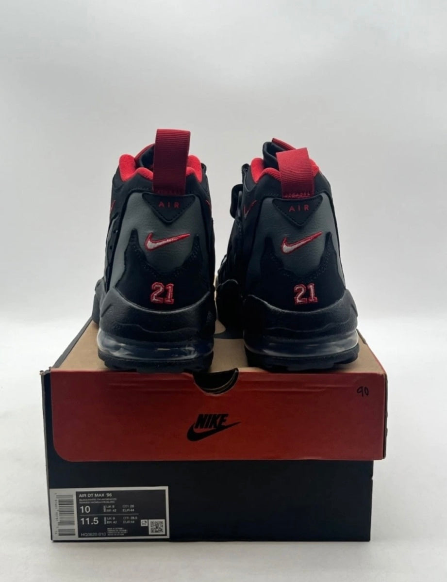 Nike Air DT Max '96 Falcons 10 (Lightly Worn Pre-Owned)NikeBlack/White/Team Anthracite/Metallic Silver/Fire Red - Image 3