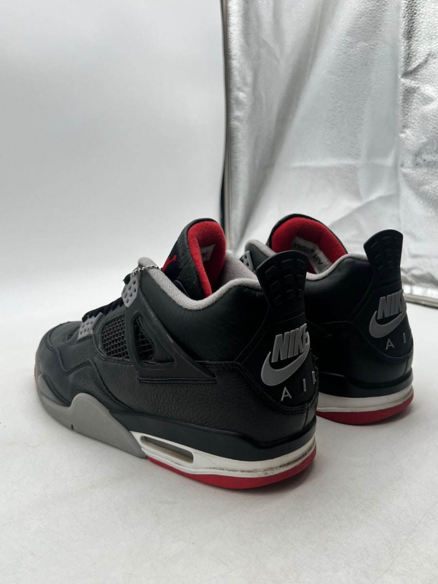 Jordan 4 Retro Bred Reimagined 11.5 (Moderately Worn Pre-Owned) - Image 4