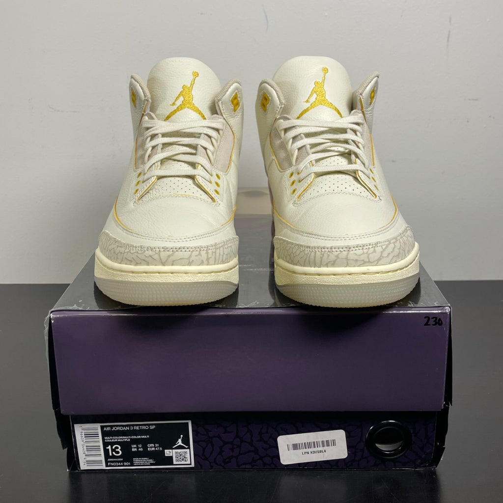 Jordan 3 Retro SP J Balvin Medellín Sunset 13 (Moderately Worn Pre-Owned)JordanMulti-Color/Multi-Color - Image 2