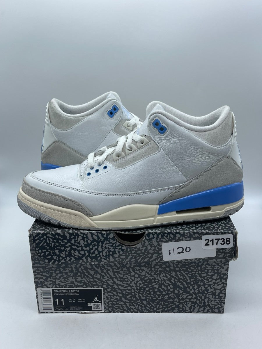 Jordan 3 Retro Lucky Shorts 11 (Moderately Worn Pre-Owned) - Image 1