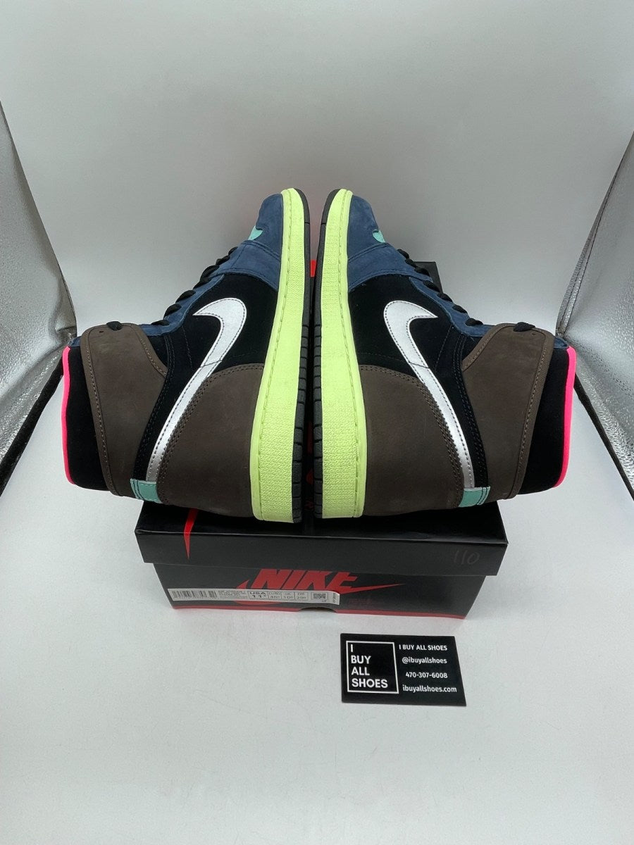 Jordan 1 Retro High Tokyo Bio Hack 11.5 (Moderately Worn Pre-Owned) - Image 6