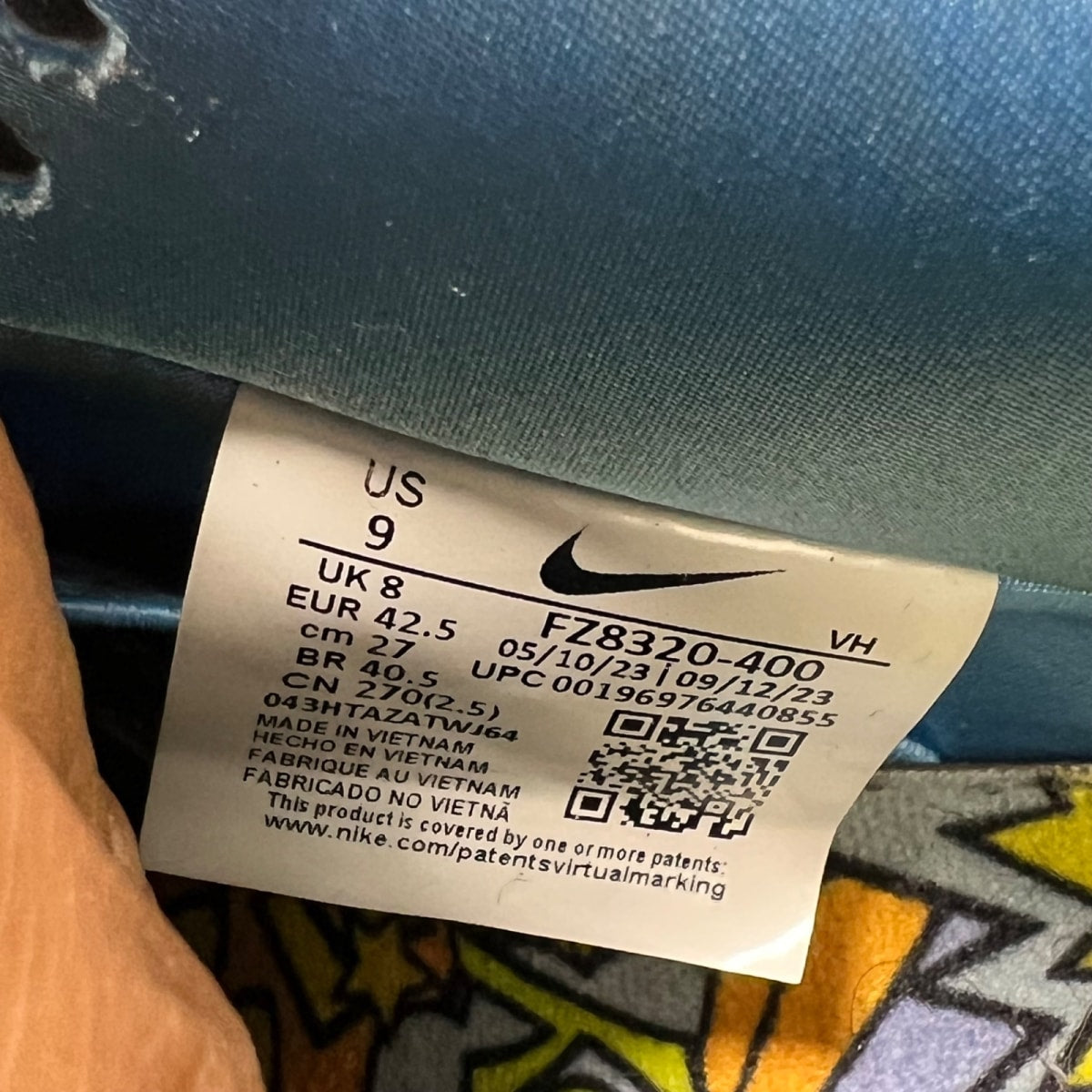 Nike SB Dunk Low The Powerpuff Girls Bubbles 9 (Heavily Worn Pre-Owned)NikeBlue Chill/Deep Royal Blue/Active Pink - Image 6