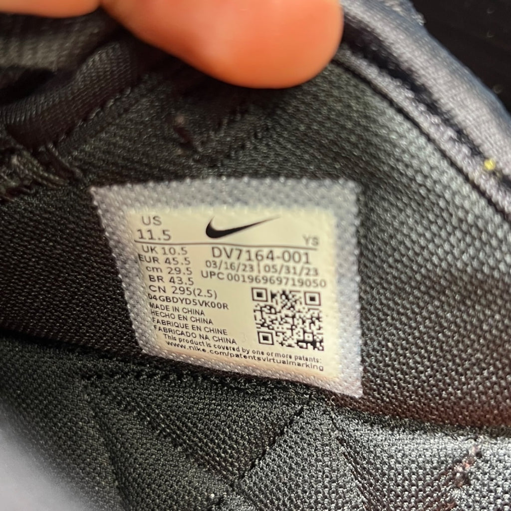 Nike CPFM Air Flea 2 Cactus Plant Flea Market Black Alabaster 11.5 (Lightly Worn Pre-Owned)NikeBlack/Alabaster - Image 7