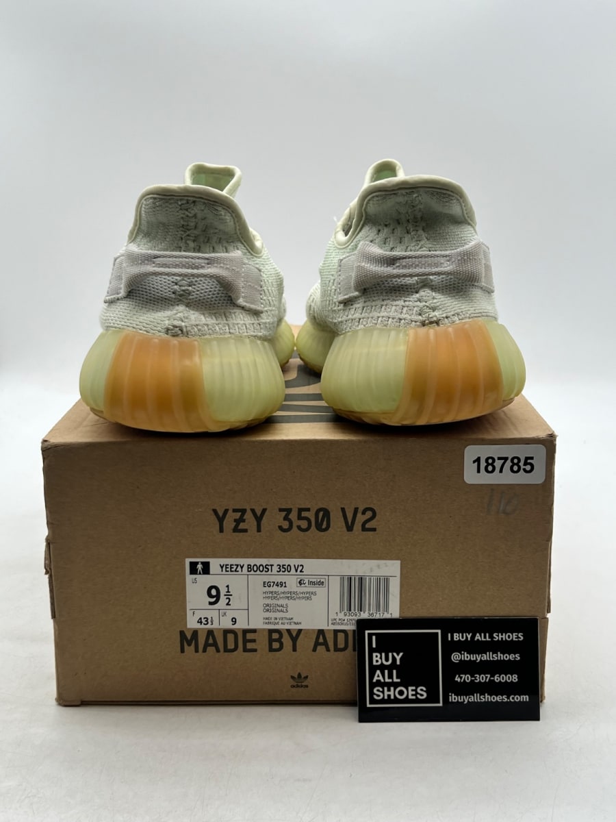 adidas Yeezy Boost 350 V2 Hyperspace 9.5 (Moderately Worn Pre-Owned) - Image 3