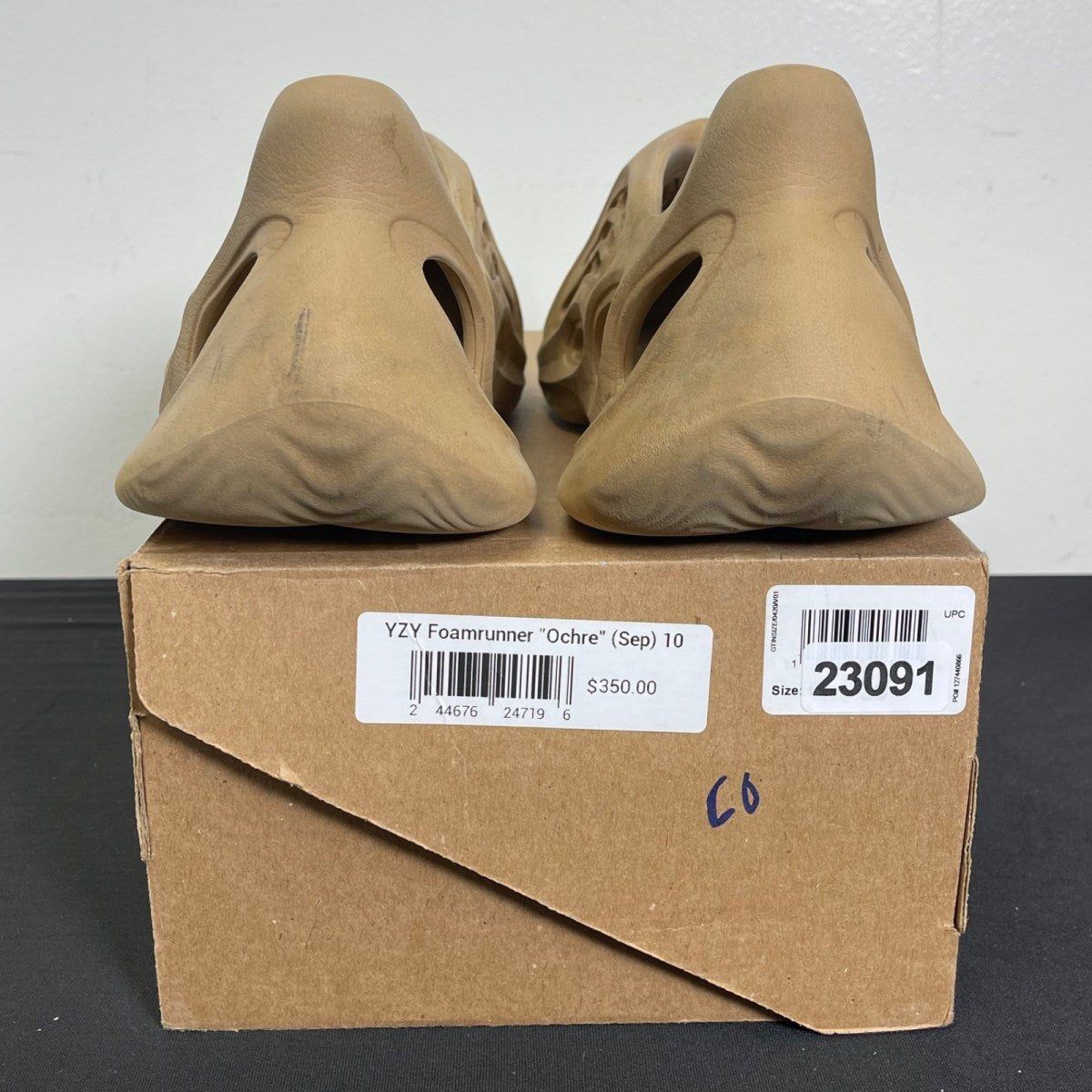 adidas Yeezy Foam RNNR Ochre 10 (Moderately Worn Pre-Owned)adidasOchre/Ochre/Ochre - Image 4