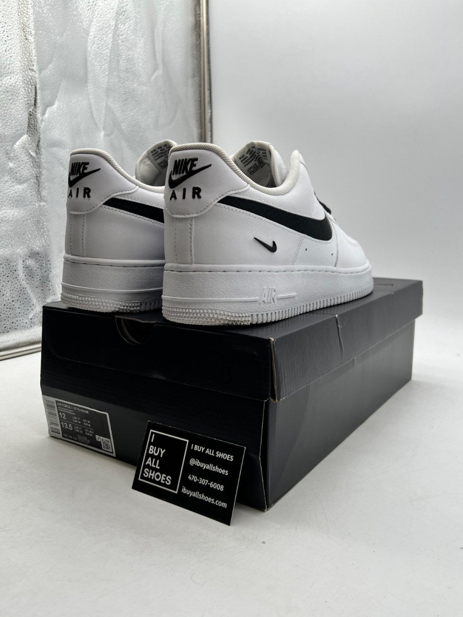 Nike Air Force 1 Low Flyease White 12 (Lightly Worn Pre-Owned) - Image 5