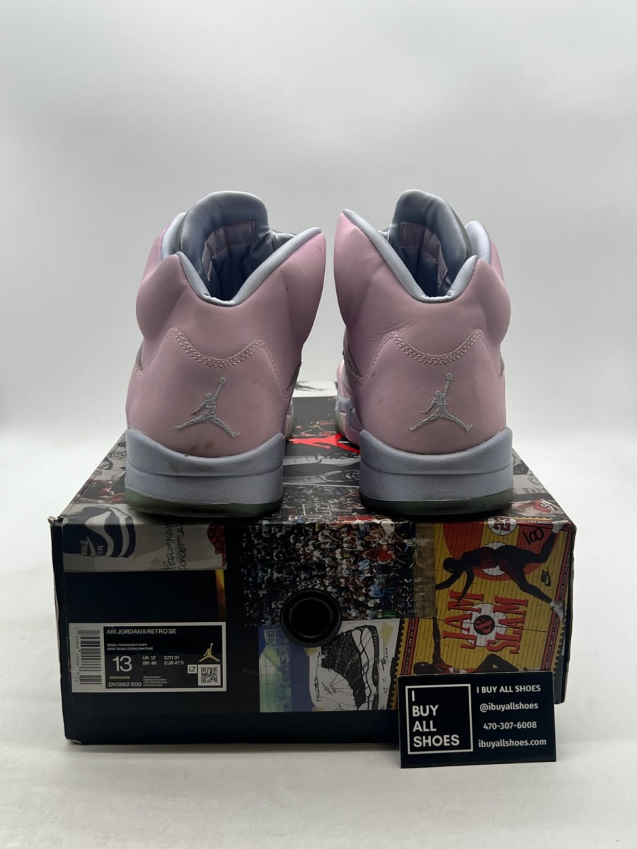 Jordan 5 Retro Easter (2022) 13 (Moderately Worn Pre-Owned) - Image 3
