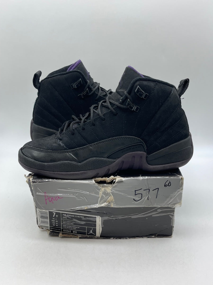 Air Jordan 12 Retro GS 'Grand Purple' 7 (Moderately Worn Pre-Owned)Air Jordan - Image 1