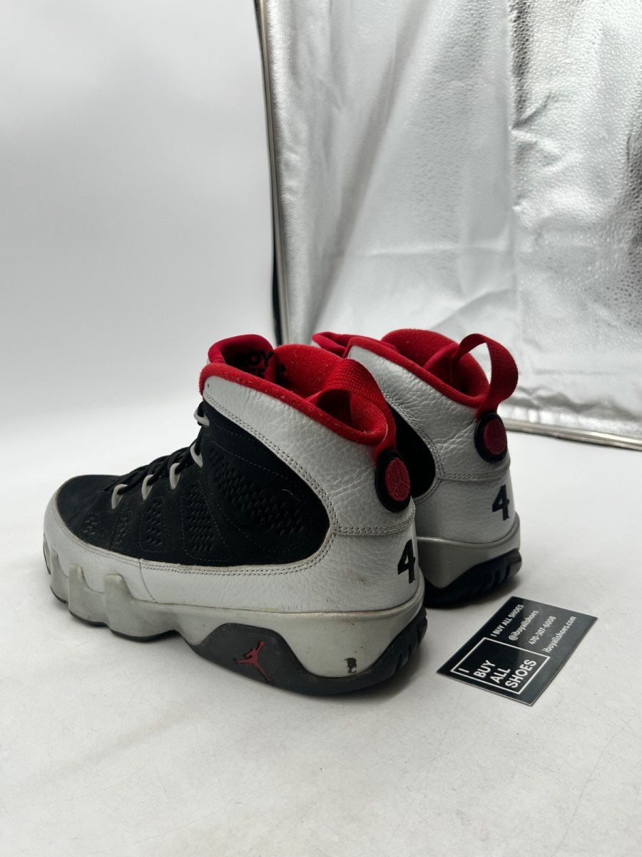 Jordan 9 Retro Johnny Kilroy 10.5 (Heavily Worn Pre-Owned) - Image 4