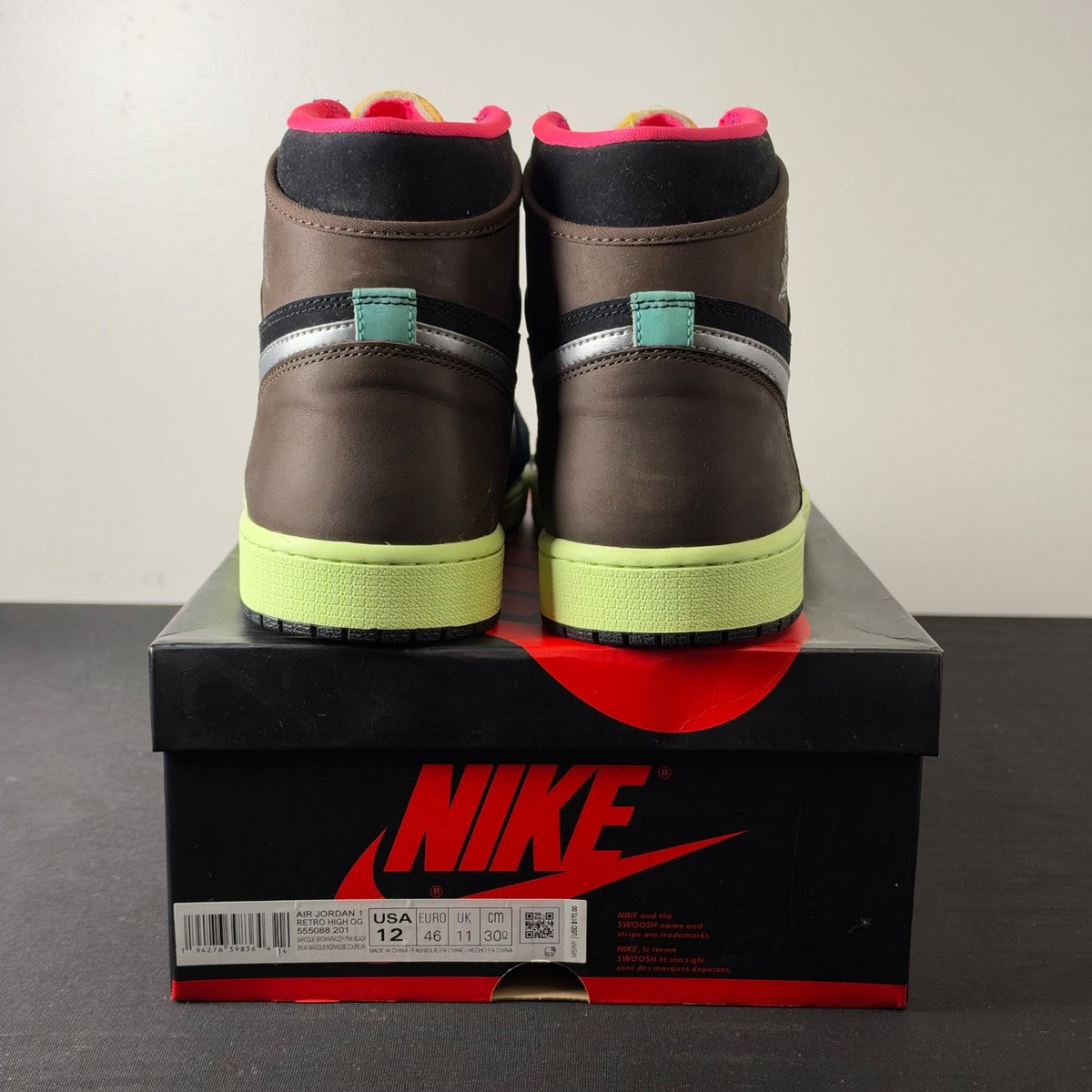 Jordan 1 Retro High Tokyo Bio Hack (Size 12) - aux