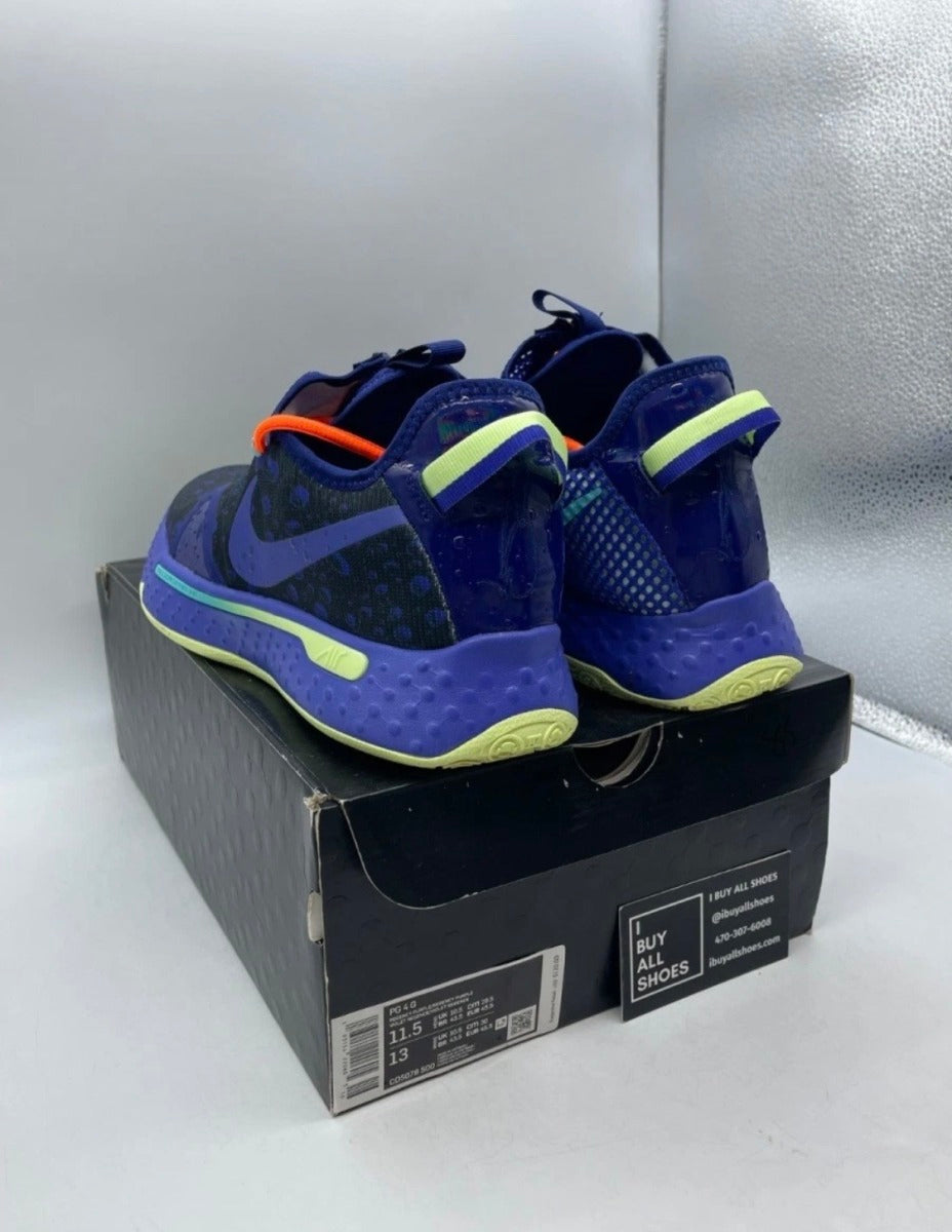 Nike PG 4 Gatorade 11.5 (Lightly Worn Pre-Owned)NikeRegency Purple/Barely Volt-Total Orange-Regency Purple - Image 6