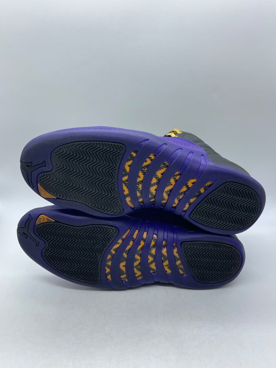 Jordan 12 Retro Field Purple 14 (Moderately Worn Pre-Owned)JordanBlack/Field Purple/Taxi - Image 7