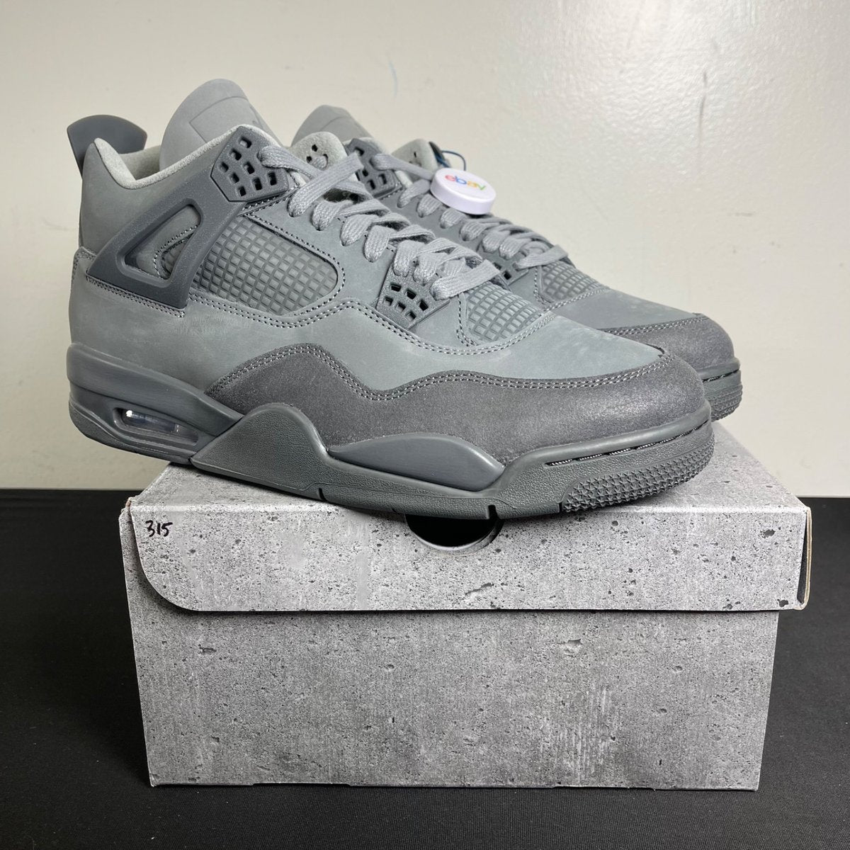 Jordan 4 Retro SE Paris Olympics Wet Cement (Size 12) - aux