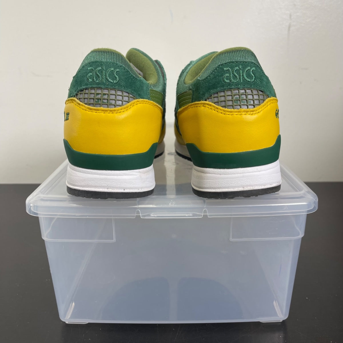 ASICS Gel-Lyte III '07 Remastered Kith Marvel X-Men Rogue Opened Box (Trading Card Not Included) 8.5 (Moderately Worn Pre-Owned)ASICSGreen/Yellow - Image 4