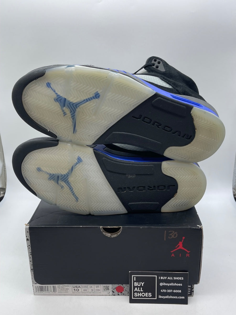 Jordan 5 Retro Racer Blue 10 (Moderately Worn Pre-Owned) - Image 7