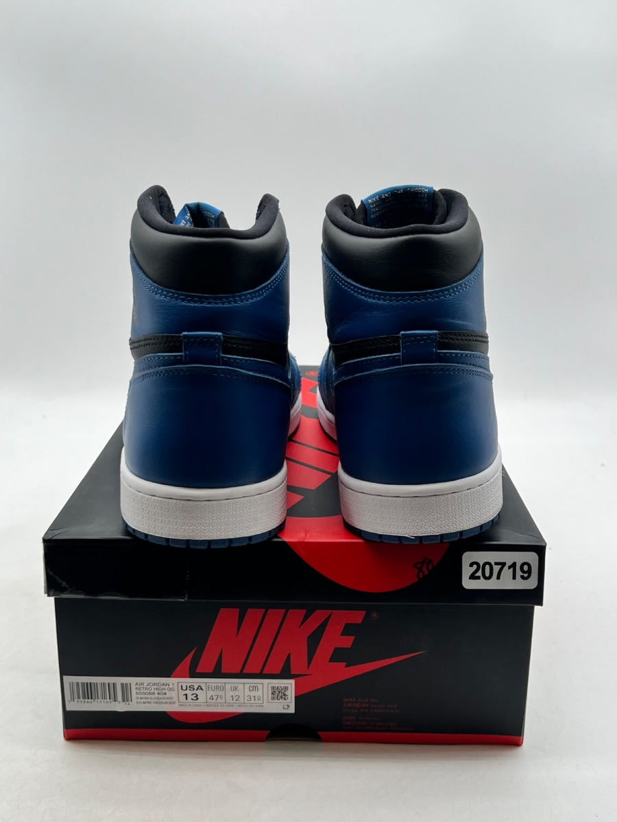 Jordan 1 Retro High OG Dark Marina Blue 13 (Lightly Worn Pre-Owned) - Image 3
