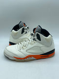 Jordan 5 Retro Shattered Backboard 12 (Moderately Worn Pre-Owned)JordanWhite/Multi-Color-Multi-Color-Total Orange - Image 1