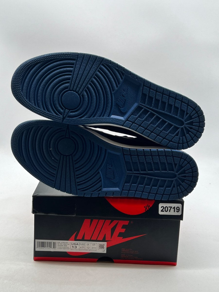 Jordan 1 Retro High OG Dark Marina Blue 13 (Lightly Worn Pre-Owned) - Image 8