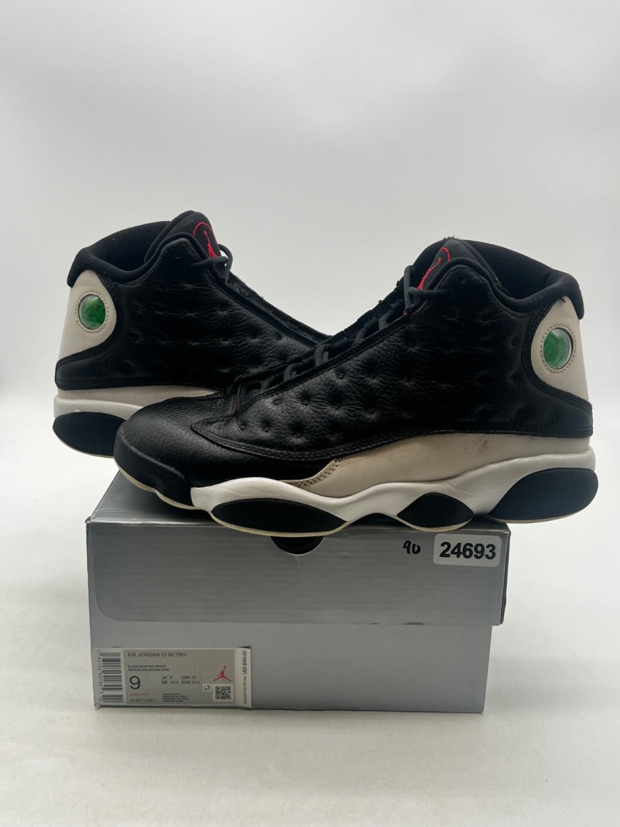 Jordan 13 Retro Reverse He Got Game 9 (Heavily Worn Pre-Owned)JordanBlack/Gym Red-White - Image 1