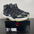 Jordan 11 Retro 72-10 10 (Moderately Worn Pre-Owned)JordanBlack/Gym Red-White-Anthracite - Image 1