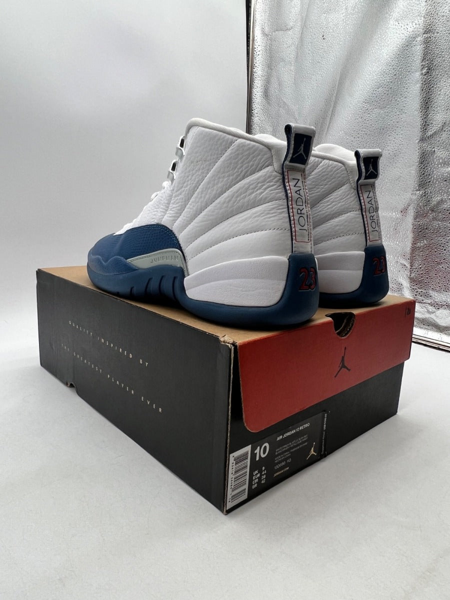 Jordan 12 Retro French Blue (2016) 10 (Lightly Worn Pre-Owned)JordanWhite/French Blue-Metallic Silver-Varsity Red - Image 6